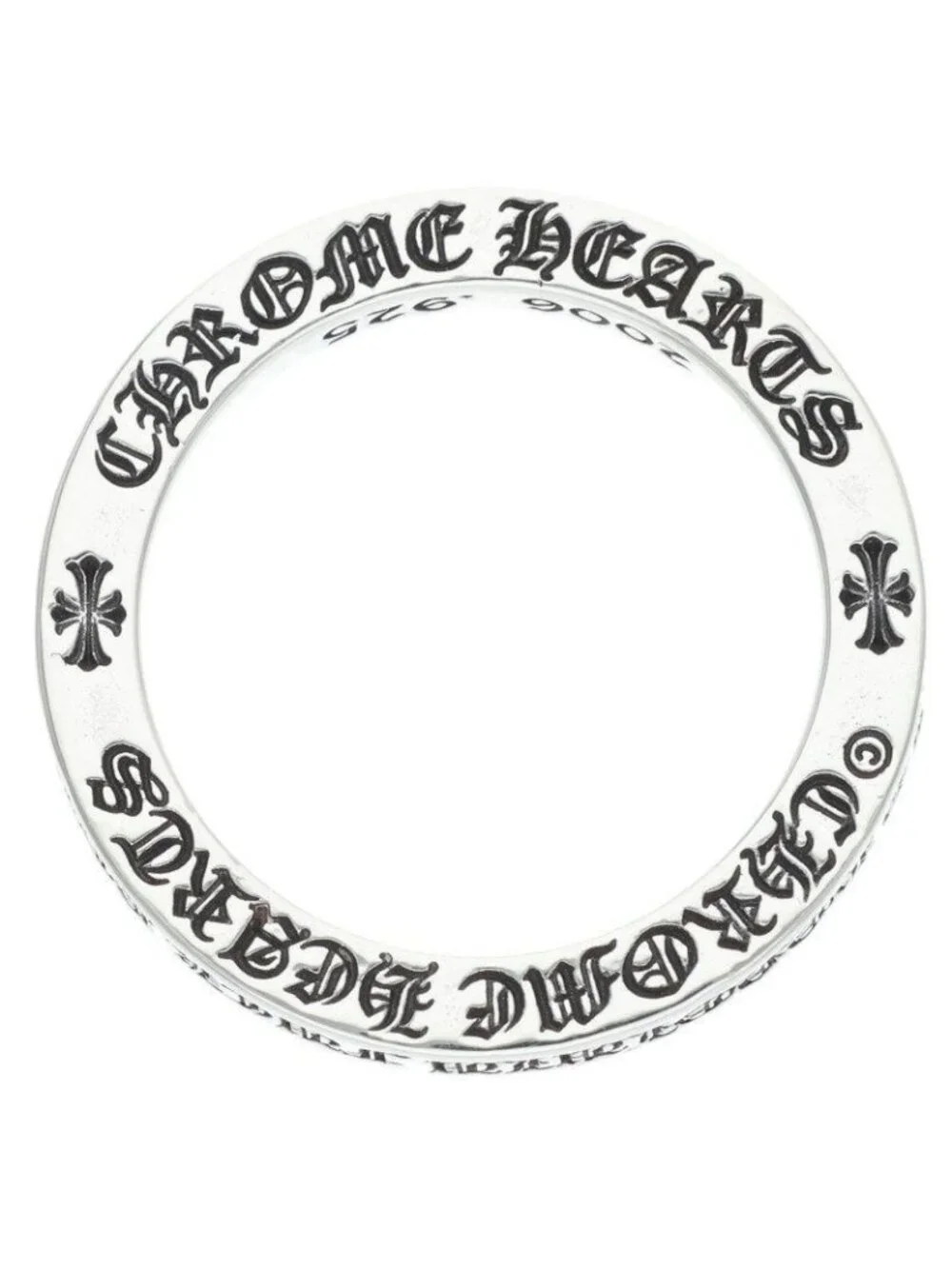 Chrome Hearts Spacer Limited Honolulu Silver Ring